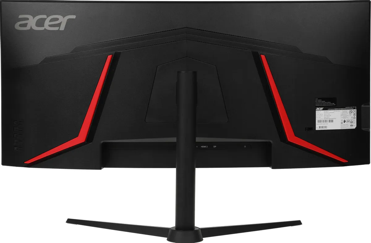 Монитор Acer/Nitro XZ342CUV3bmiiphx/34 ''/WQHD/3440x1440 Pix/2xHDMI DP MM Audio out HDR400 FreeSync Premium.cable x1 DP.cable x1/1 мс/400 ANSI люм/400