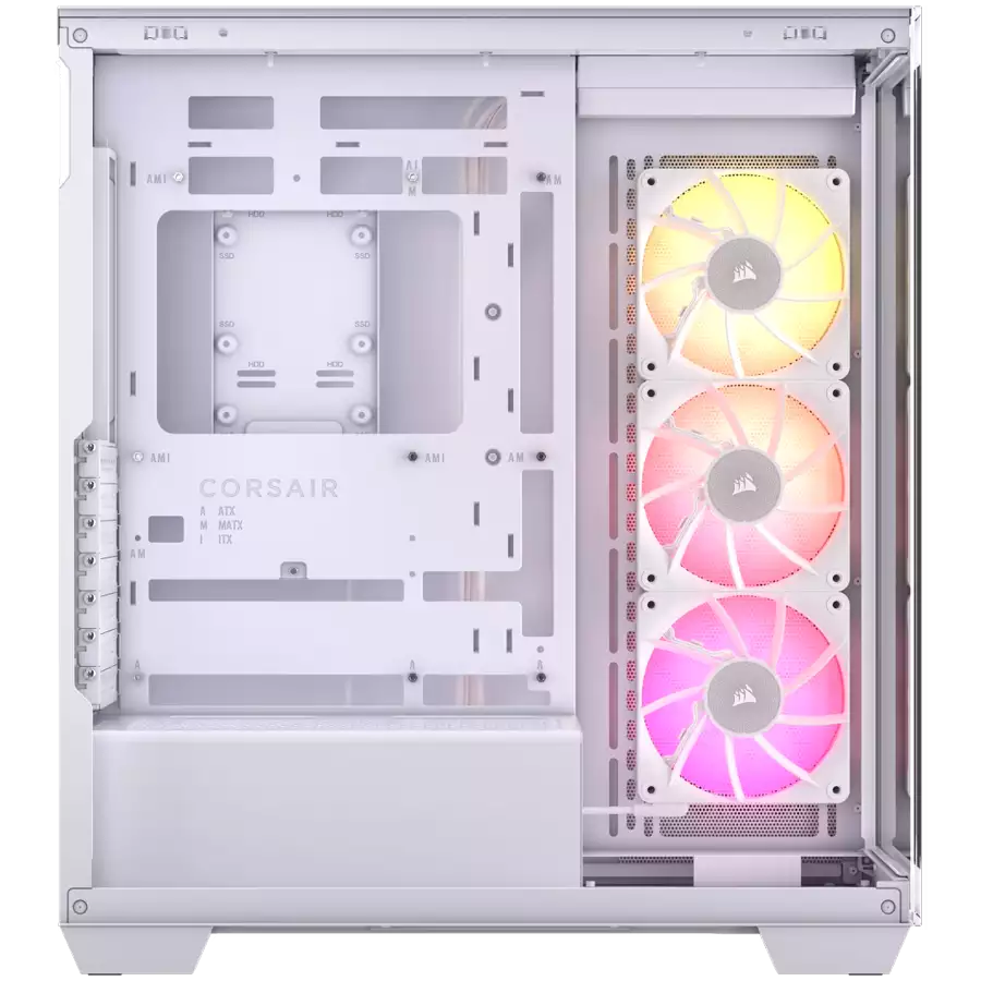 CORSAIR iCUE LINK 3500X RGB Mid-Tower PC Case - White
