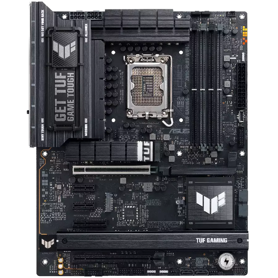 ASUS Main Board Desktop LGA1851 Intel Z890 Chipset 4 x DIMM slots, max. 256GB, DDR5 1 x DisplayPort 1 x HDMI 1 x Wi-Fi module 4 x M.2 slots 4 x SATA ATX Form Factor
