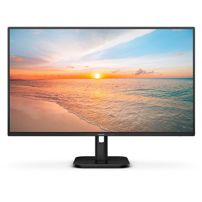 Монитор жидкокристаллический PHILIPS 27E1N1100A/01 LCD 27'' 16:9 1920х1080(FHD) IPS, 100 Hz, 250 cd/m2, H178°/V178°, 1300:1, 16.7M, 4ms, HDMI, VGA, черный