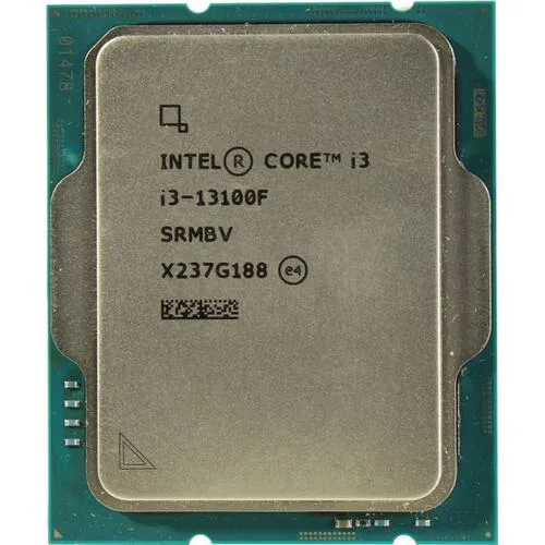Intel CPU Desktop Core i3-13100F (3.4GHz, 12MB, LGA1700) tray