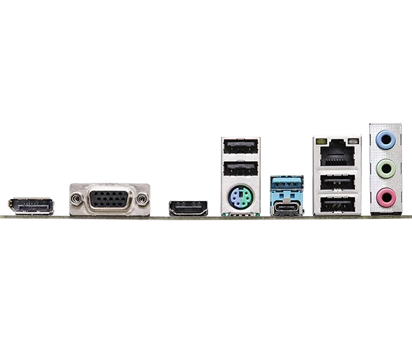 Матплата ASRock H610M-HDV/M.2+ D5,iH610,S1700,mATX,2DDR-5,1xPCI-Ex16,4SATA,1xM.2,VGA,HDMI,DP,15USB