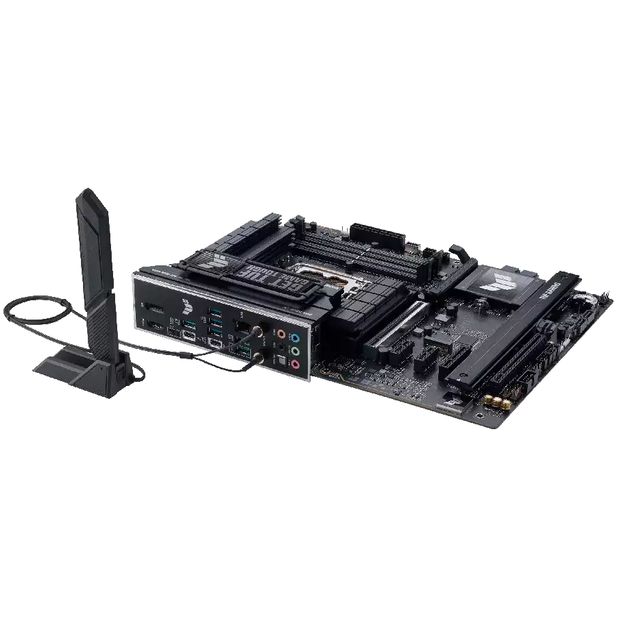 ASUS Main Board Desktop LGA1851 Intel Z890 Chipset 4 x DIMM slots, max. 256GB, DDR5 1 x DisplayPort 1 x HDMI 1 x Wi-Fi module 4 x M.2 slots 4 x SATA ATX Form Factor