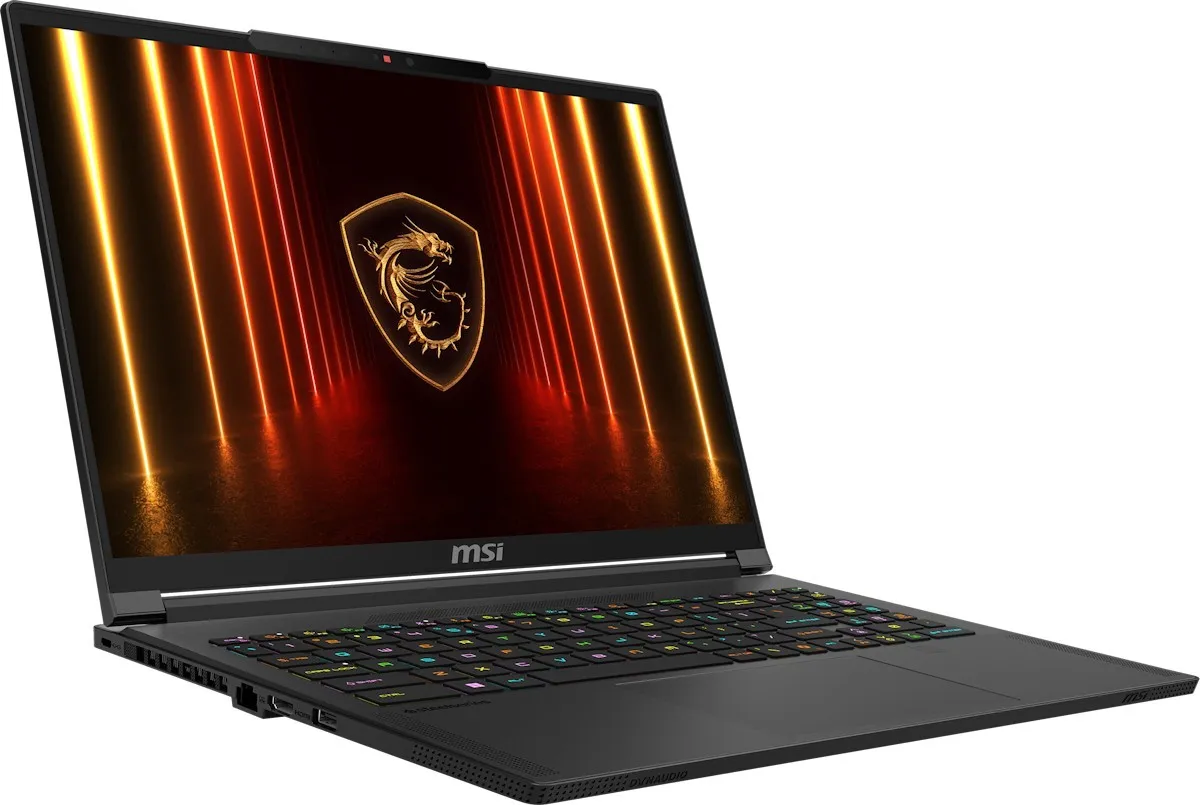 Ноутбук MSI Stealth A16 AI+ A3XWJG, Ryzen AI 9 HX 370/16"QHD/64GB/1TB/GF RTX5090 24GB/LAN/W11H