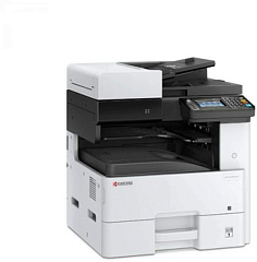 МФУ лазерное Kyocera ECOSYS M4132idn (A3), монохромное, Printer/Scanner/Copier, 1200x1200 dpi, 32/17 ppm (A4/A3), 1 GB, 1.2 GHz, tray 100+500 sheets, RADF 50 sheets, USB+Ethernet, Duplex, 7" touchscreen, HyPAS, drum 300k, starter toner 3k