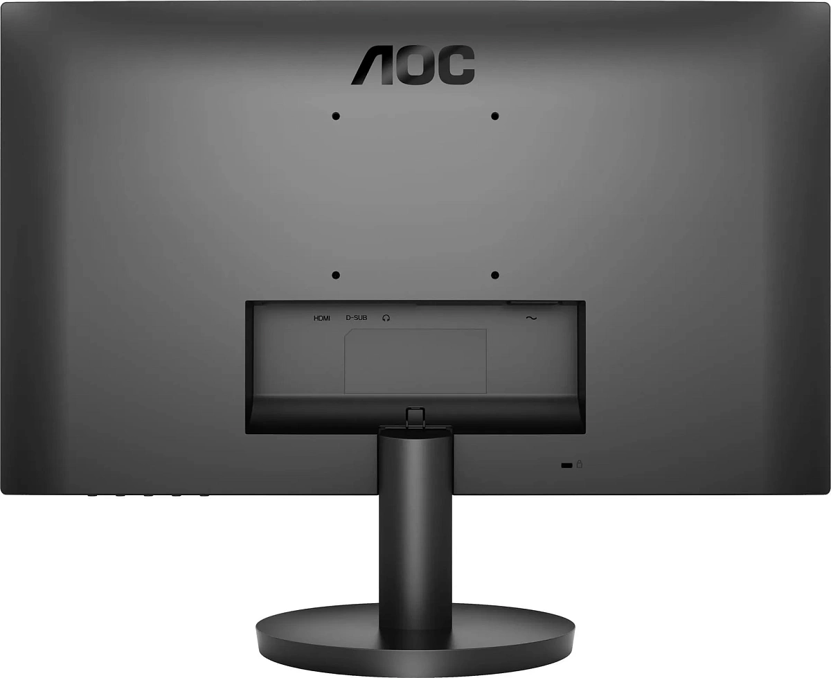 Монитор жидкокристаллический AOC 24B3HA2/01 LCD 23,8'' 16:9 1920х1080(FHD) IPS, 100 Hz, 250 cd/m2, H178°/V178°, 1300:1, 16.7M, 4ms, HDMI, VGA, AS, черный,