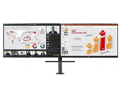 Монитор жидкокристаллический LG 27QP88D-BS Монитор LCD 27'' 16:9 2560х1440(WQHD) IPS, nonGLARE, Нет, 350cd/m2, H178°/V178°, 1000:1, 16,7 миллионов цветов, 5ms, HDMI, DP, USB-C, USB-A. Height adj, Tilt, Swivel, 2Y, Black