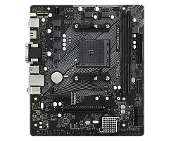 Матплата ASRock A520M-HDV, AM4, mATX, 2DDR-4, 1xPCI-Ex16, 4SATA, 1xM.2, VGA, DVI, HDMI, 12USB