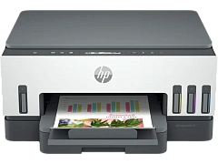 МФУ HP Smart Tank 720 (A4) Color Ink Printer/Scanner/Copier 1200 x 1200 dpi 15/9ppm. USB 2.0+Wi-Fi duty cycle 5000 pages