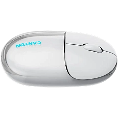 CANYON mouse OnClick 24 BT/ Wireless Transparent/White