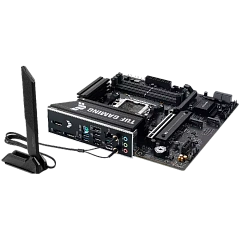 ASUS Main Board Desktop AMD Socket AM5 AMD B850 Chipset 4 x DIMM slots, max. 256GB, DDR5 1 x DisplayPort1 x HDMI port 1 x Wi-Fi module 3 x M.2 slots 4 x SATA ATX Form Factor