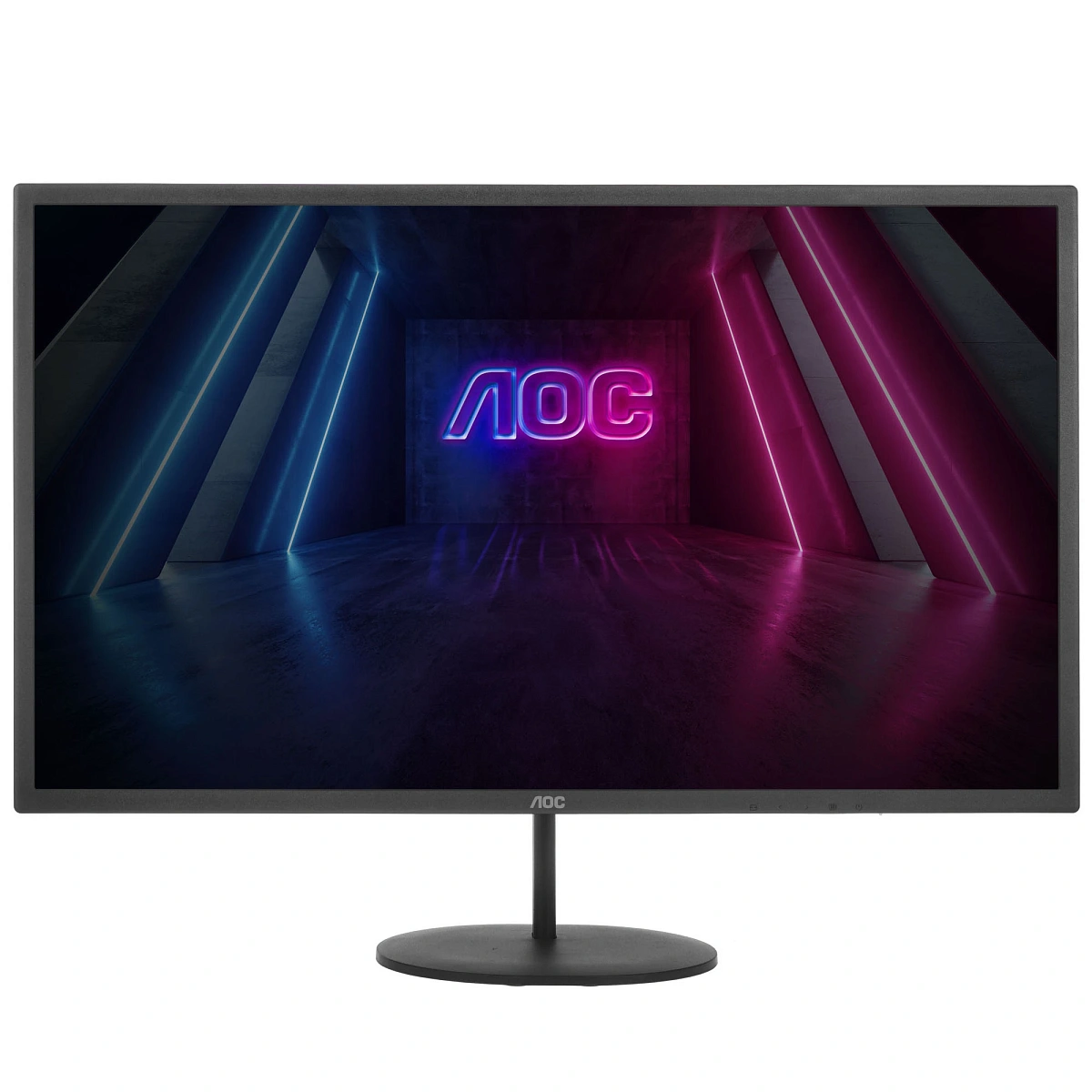 Монитор жидкокристаллический AOC Q32V4/01 LCD 31.5'' 16:9 2560х1440(WQHD) IPS, nonGLARE, 75 Hz, 250 cd/m2, H178°/V178°, 1200:1, 20М:1, 16.7M, 4ms, HDMI, DP, Tilt, Speakers, Black