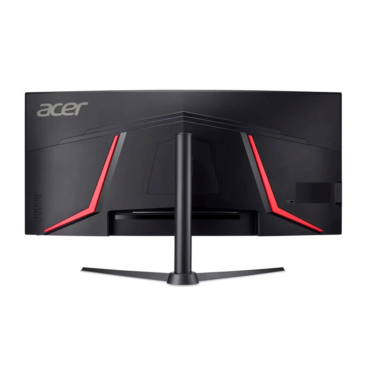 Монитор 34" Acer Nitro ED340CUS3bmiipx Curved, Black-Red,VA,3440x1440@180Hz,250кд/м2,4000:1,1ms,HDMI