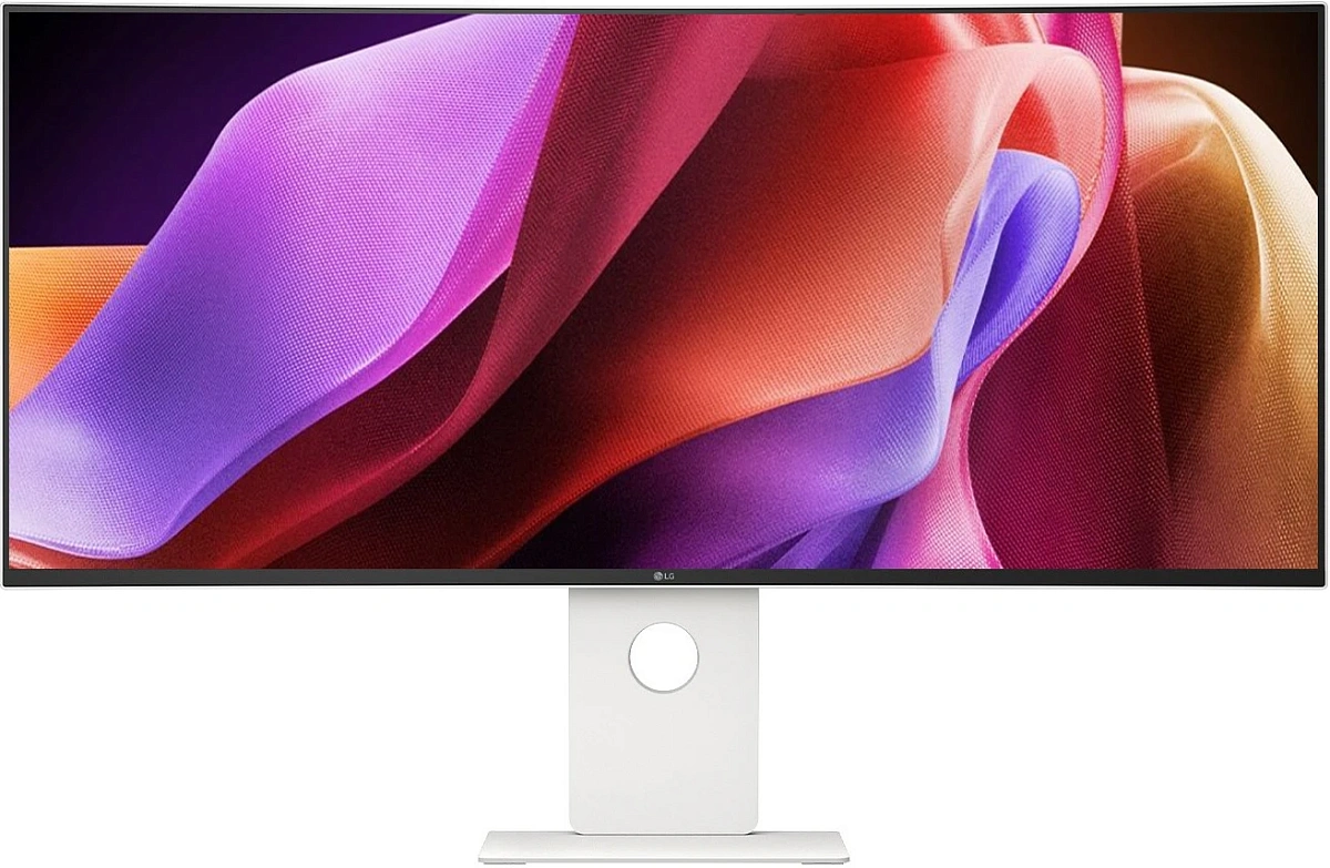 Монитор жидкокристаллический LG МониторжидкокристаллическийLG40U990AWARU 40'' 21:9 5120x2160(5K) IPS, Curved, 120 Hz, 450cd/m2, 2xHDMI, DP, Speakers, White