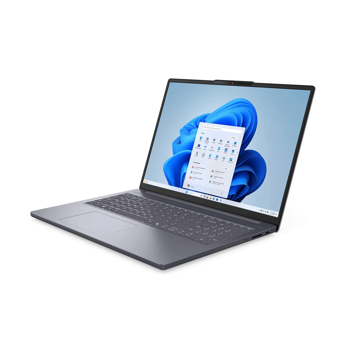 Ноутбук Lenovo IdeaPad Slim 3 16IRH10, Core i7-13620H/16"WUXGA/8GB/512GB/UHD Graphics/DOS