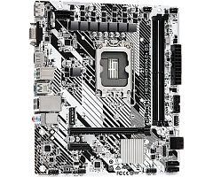 Матплата ASRock H610M-HDV/M.2+ D5,iH610,S1700,mATX,2DDR-5,1xPCI-Ex16,4SATA,1xM.2,VGA,HDMI,DP,15USB