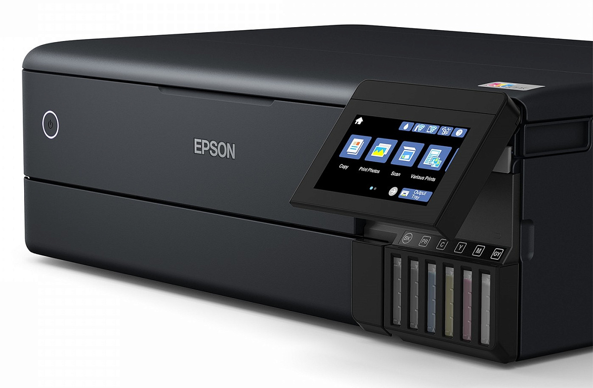 МФУ Epson EcoTank L8180, A3, print 5760x1440dpi, 32/32ppm, scan 1200x4800dpi, USB, LAN, Wi-Fi
