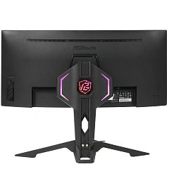 Монитор 34" ASRock PG34WQ15R3A, Black, VA, 3440x1440@165Hz, 550кд/м, 3000:1, 1ms, 2xHDMI, DP