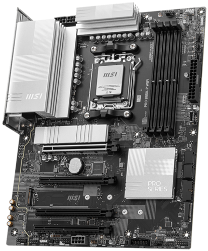 Материнская плата MSI PRO B850-P WIFI AM5 4xDDR5 4xSATA3 RAID 3xM.2 1xHDMI 2xType-C ATX