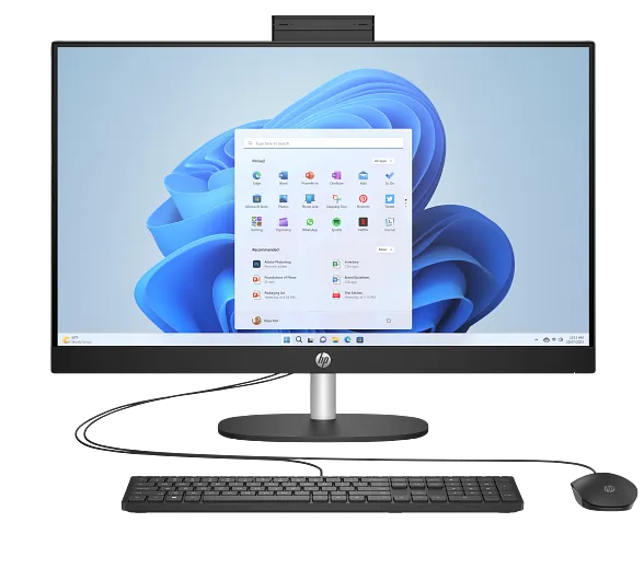 Моноблок HP All-in-One 27-cr0079ci, 27"FHD, Core i5-1335U/8GB/512GB/Iris Xe Graphics/DOS