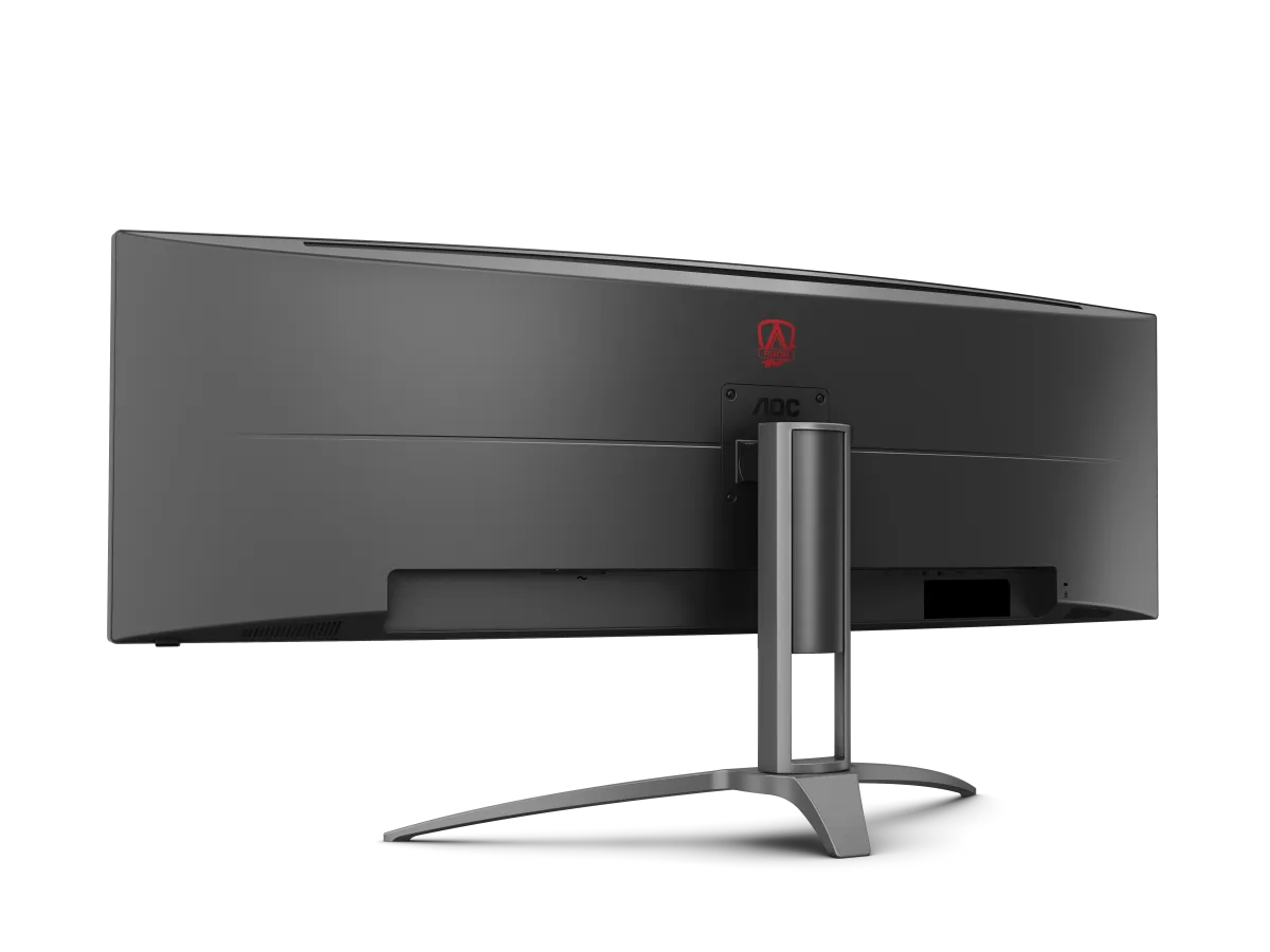 Монитор 49" AOC AGON AG493UCX, Black-Gray, VA, 512x1440@120Hz, 550кд/м2, 3000:1, 1ms, 2xHDMI, 2xDP