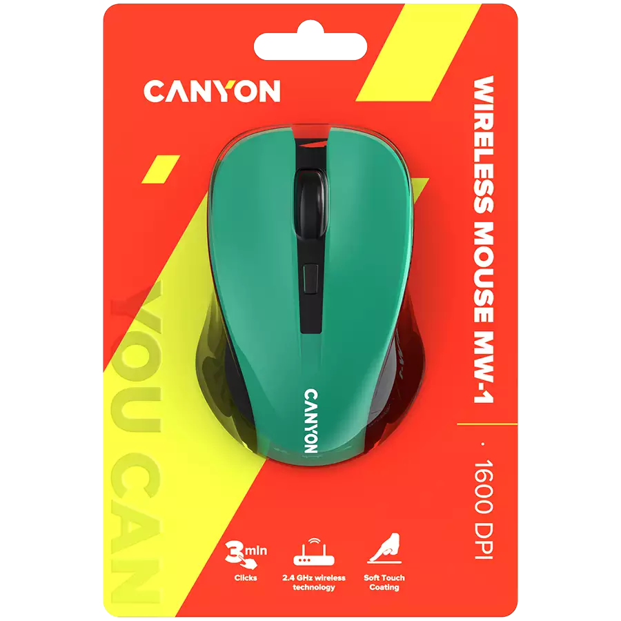 CANYON mouse MW-1 Wireless Green
