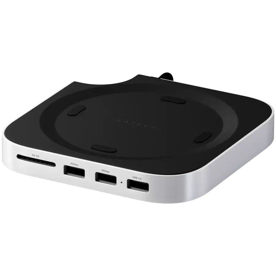 SATECHI Mac Mini M4 Stand & Hub with SSD Enclosure