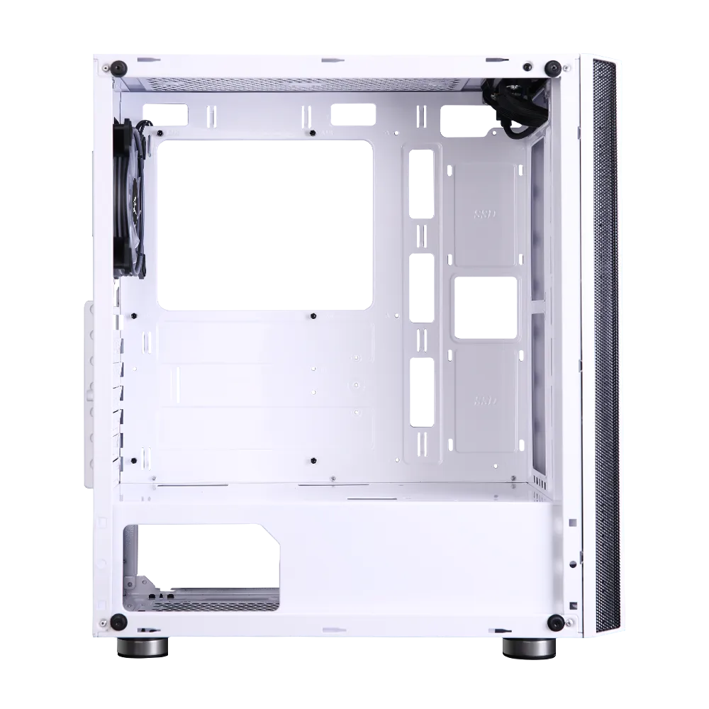 Корпус Zalman R2, Midi Tower, E-ATX, White, 2x3.5"/2x2.5", 2xUSB, USB3.0, RGB