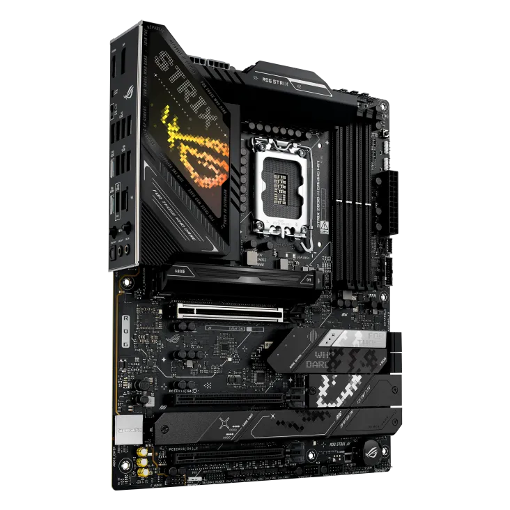 Материнская плата ASUS ROG STRIX Z890-H GAMING WIFI, LGA1851 Z890 4xDDR5 4xSATA3 4xM.2 HDMI DP 2xUSB-C ATX