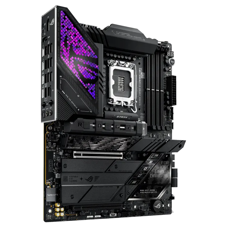 Матплата Asus ROG S Z890-E Gaming WiFi,iZ890,S1851,ATX,4DDR-5,2xPCI-E,4SATA,7xM.2,HDMI,2xUSB-C,20USB