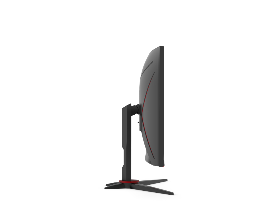 Монитор 27" AOC CQ27G2SE/BK/01, Black-Red, VA, 2560x1440@165Hz, 3000:1, 1ms, 2xHDMI, DP