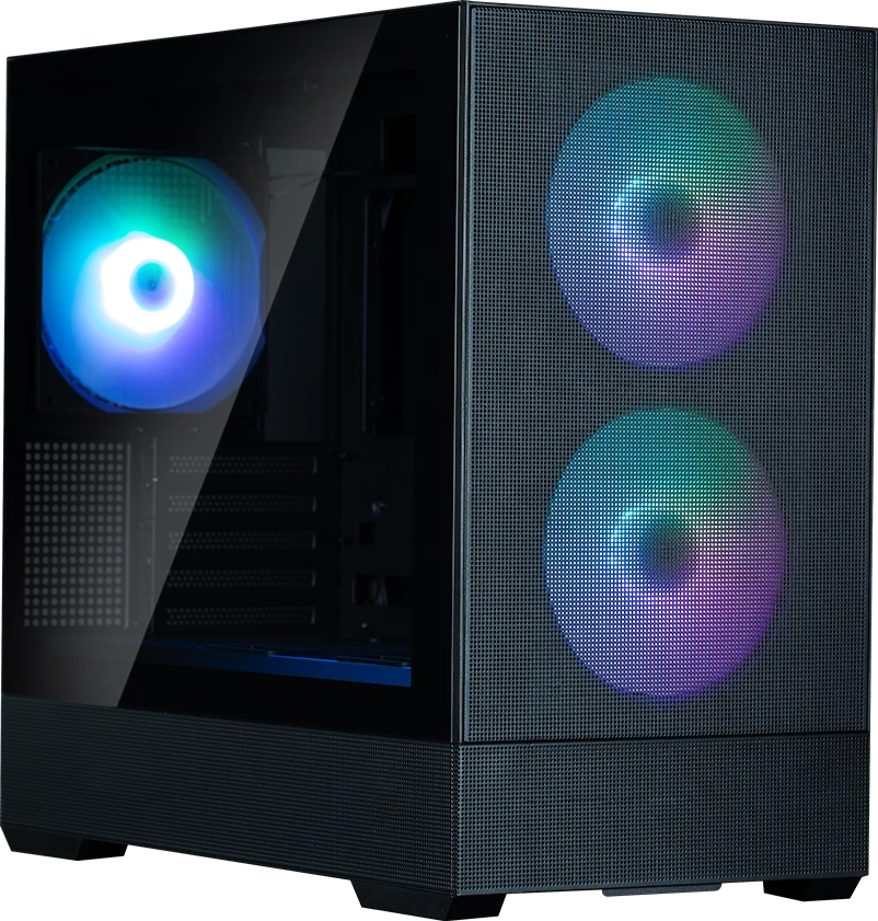 Корпус Zalman P30 AIR, Mini Tower, m-ATX, Black, 2x3.5"/3x2.5", USB 3.0, USB-С, RGB