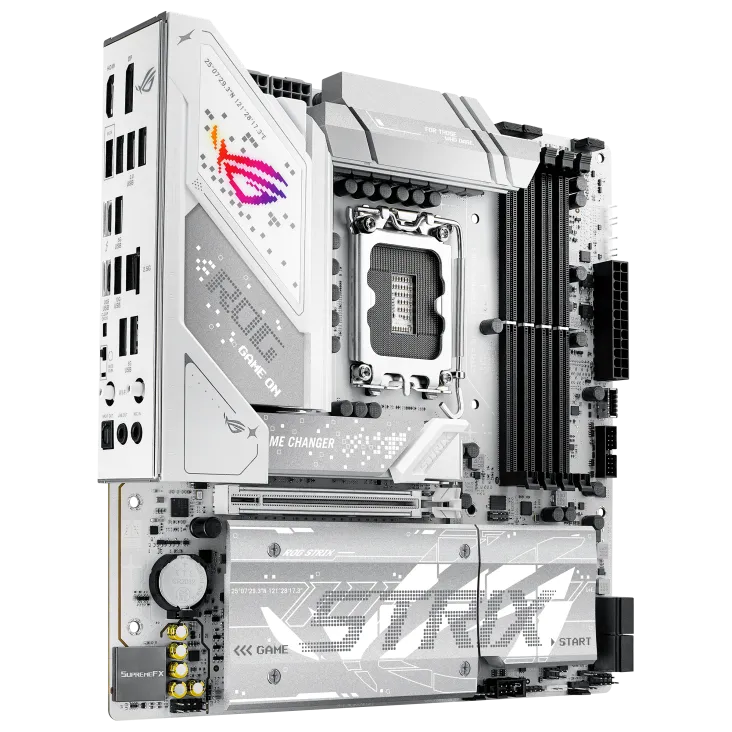 Материнская плата ASUS ROG STRIX B860-G GAMING WIFI, LGA1851 B860 4xDDR5 4xSATA 4xM.2 HDMI DP mATX