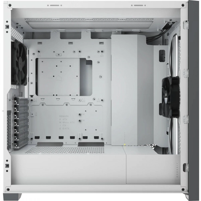 Корпус Corsair 5000D Airflow, Midi Tower, ATX, E-ATX, White, 4x2.5"/2x3.5", 2xUSB3.0, USB-C