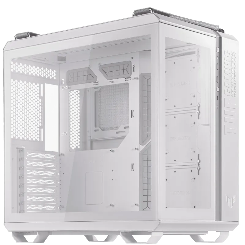 Корпус Asus TUF Gaming GT502, Midi Tower, ATX, White, 4x3.5"/4x2.5", 3xUSB