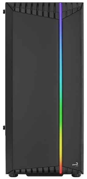 Корпус AeroCool Bionic-G-BK-v2, Midi Tower, ATX, Black, 2x3.5"/2x2.5", USB, 2xUSB3.0