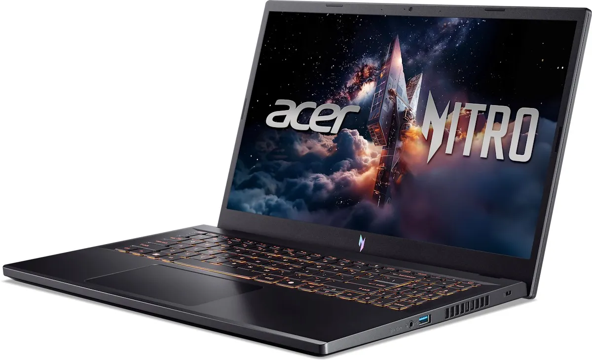 Ноутбук Acer Nitro V 15 ANV15-52-56YF, Core i5-13420H/15.6"FHD/16GB/512GB/GF RTX5060 8GB/LAN/DOS