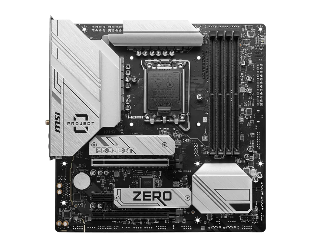 Матплата MSI B760M Gaming Plus WiFi,iB760,S1700,mATX,4DDR-5,2хPCI-Ex16,4SATA,2xM.2,2xHDMI,2xDP,15USB