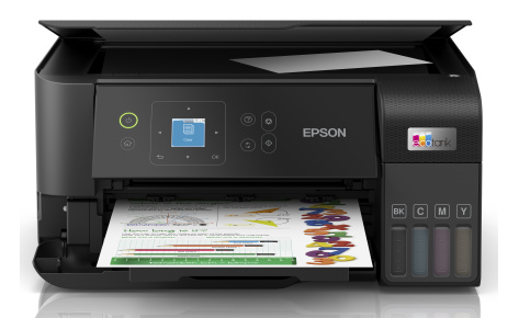 МФУ Epson L3560, A4, print 4800x1200dpi, 11/28 ppm, 4 color, scan 1200x2400dpi,USB,Wi-Fi