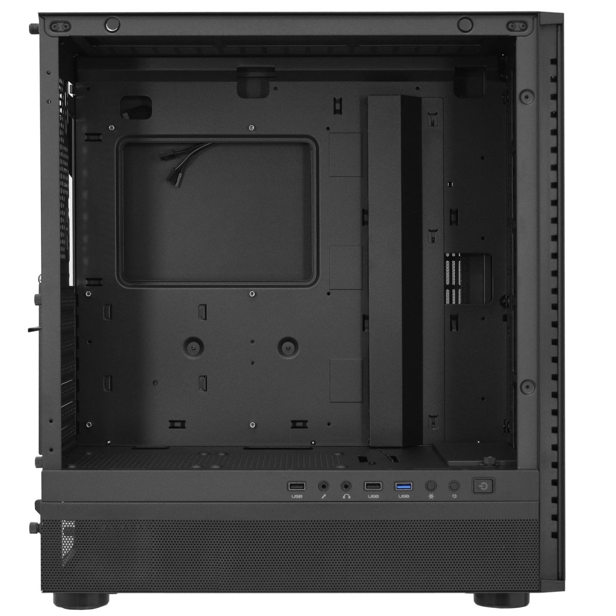 Корпус PCCooler ME200 MESH BK EATX/ATX/mATX/ITX 2x3.5", 4x2.5", USB3.0, 2xUSB2.0 3xFAN ARGB included (3x спереди ) Black