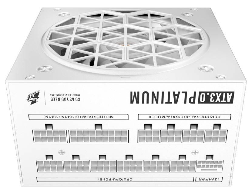 БП ATX 1300W 1Stplayer NGDP HA-1300BA3 WH, Platinum, 20+4+8/24+4/24+8/24+4+8, 12cm,4x6+2p+16p PCI-E