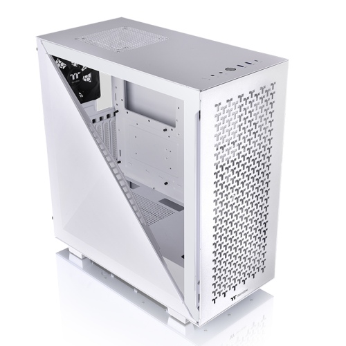 Корпус Thermaltake Divider 300 TG Air, Midi Tower, ATX, Snow, 2x3.5"/7x2.5", 3xUSB3.0, USB-C