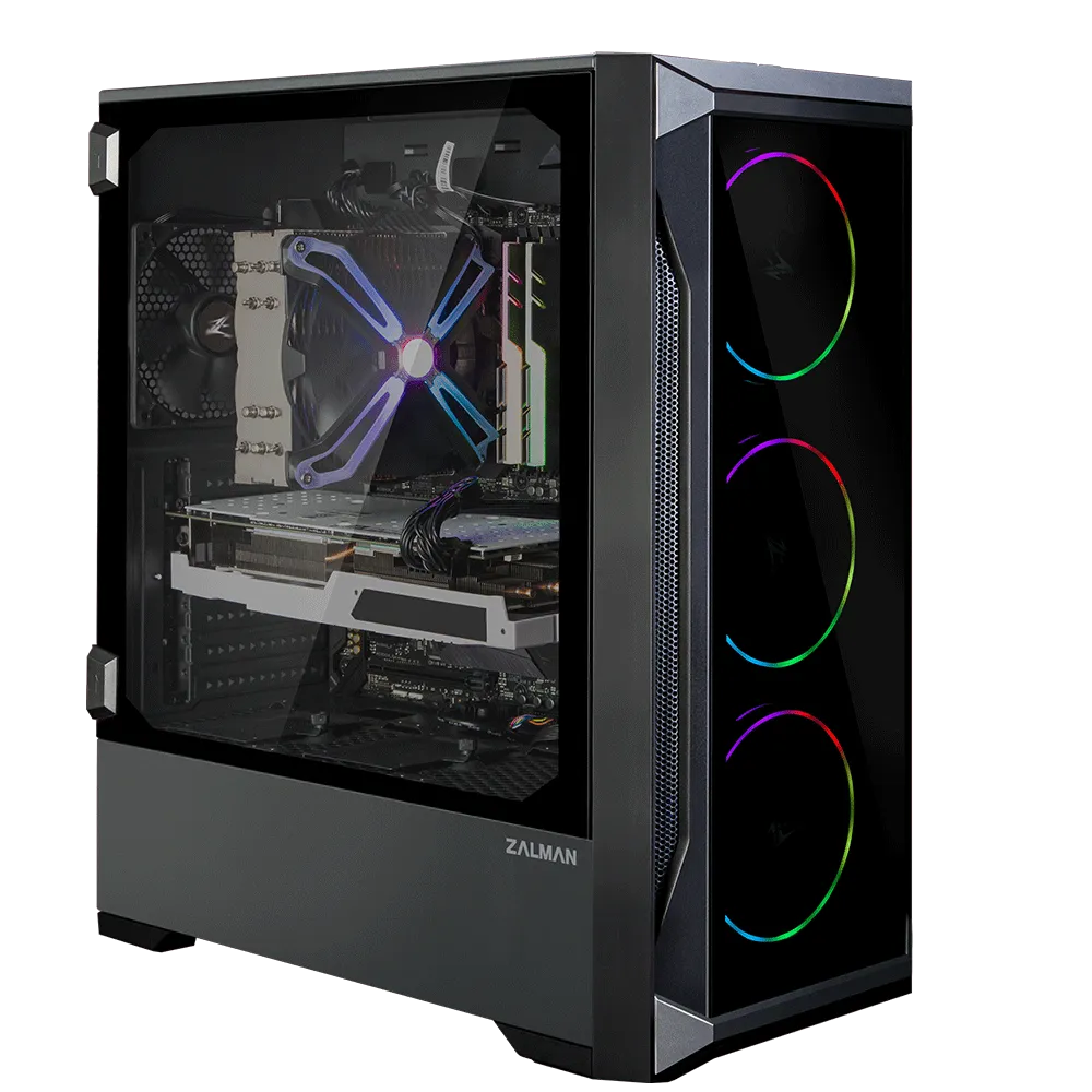 Корпус Zalman Z8 TG, Midi Tower, ATX, Black, 4x2.5"/2x3.5", USB2.0, 2xUSB3.0