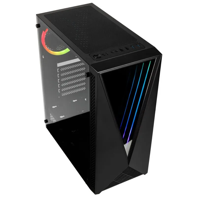 Корпус ПК без БП Kolink Void ARGB Midi Tower Case - Black Window