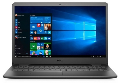 Ноутбук Dell Vostro 3501, Core i3-1005G1/15.6"HD/4GB/1TB/UHD Graphics/LAN/W10Pro