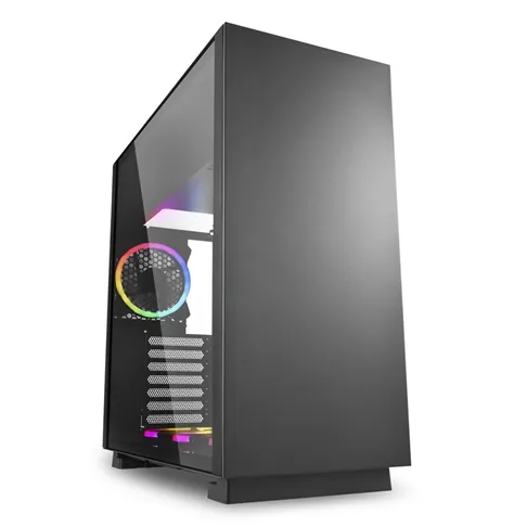 Корпус ПК без БП Sharkoon PURE STEEL RGB Bk