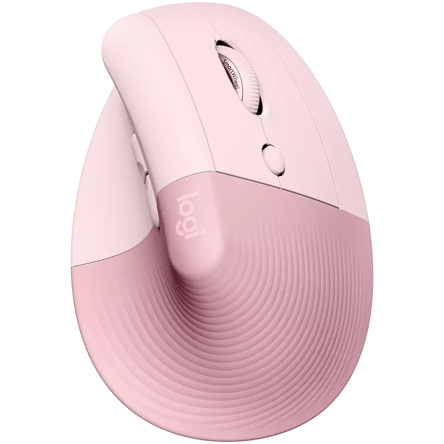 Мышь беспроводная Logitech LIFT ROSE (400-4000 dpi, Bluetooth, USB-ресивер Logi Bolt®, 4 настраиваемые кнопки)
