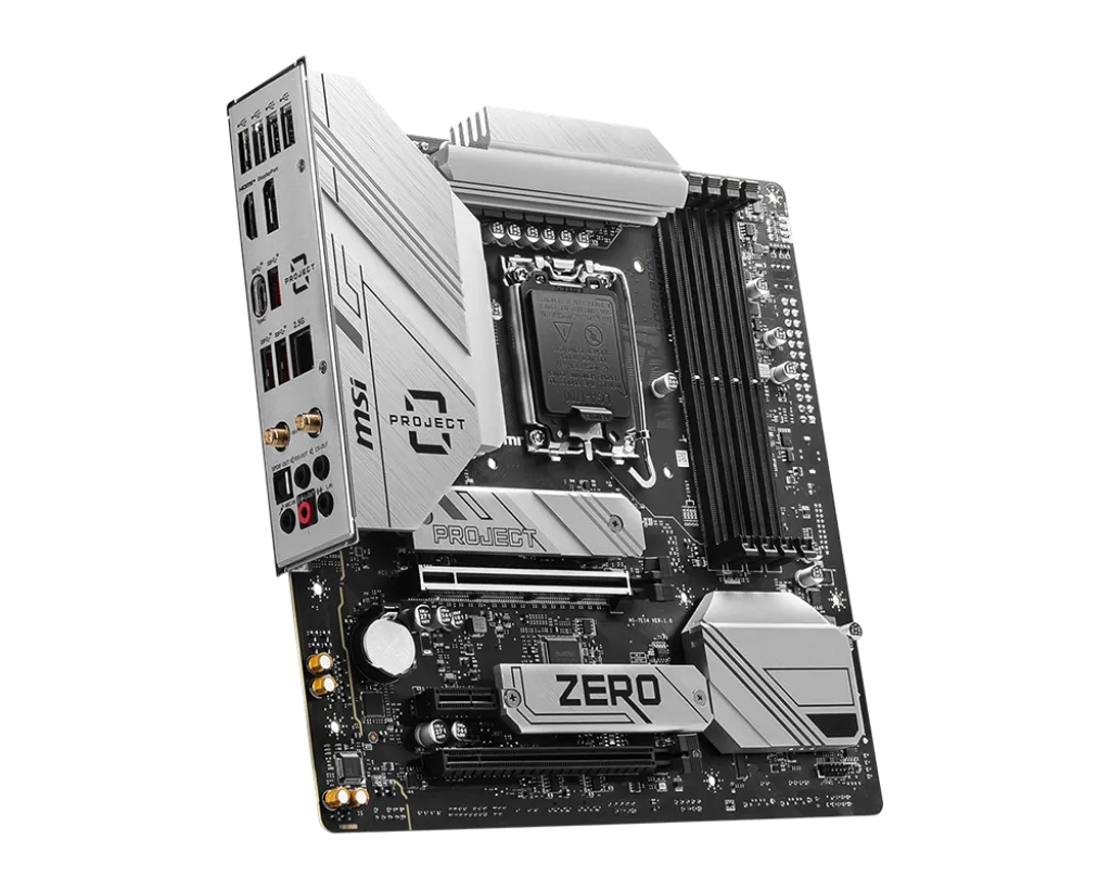 Матплата MSI B760M Gaming Plus WiFi,iB760,S1700,mATX,4DDR-5,2хPCI-Ex16,4SATA,2xM.2,2xHDMI,2xDP,15USB