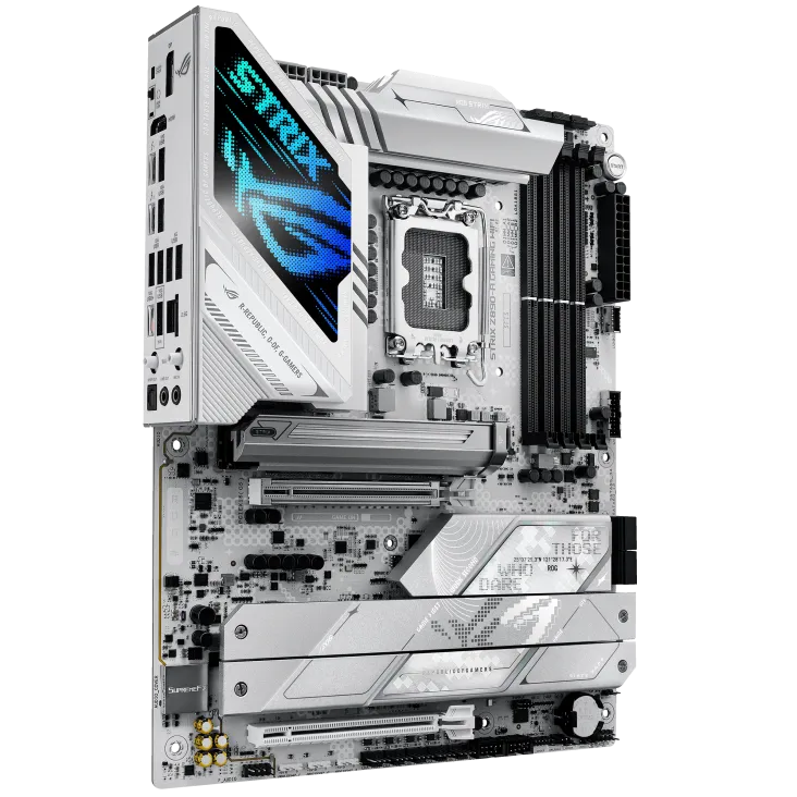Матплата Asus ROG S Z890-A Gaming WiFi,iZ890,S1851,ATX,4xDDR-5,2xPCI-Ex16,4SATA,5xM.2,HDMI,17USB