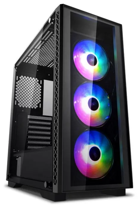 Корпус DeepCool Matrexx 50 ADD-RGB 3F, Midi Tower, E-ATX, Black, 2x3.5"/4x2.5", 2xUSB2.0, USB3.0
